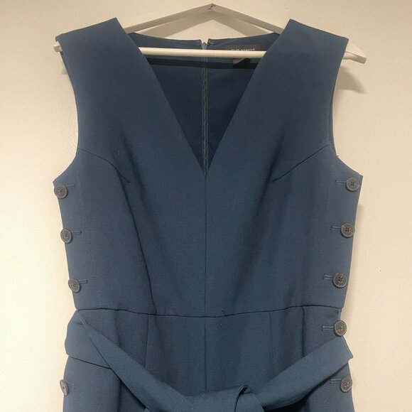 Club Monaco Klauss Jumpsuit in Canyon Blue in Size 4 - Picture 5 of 14